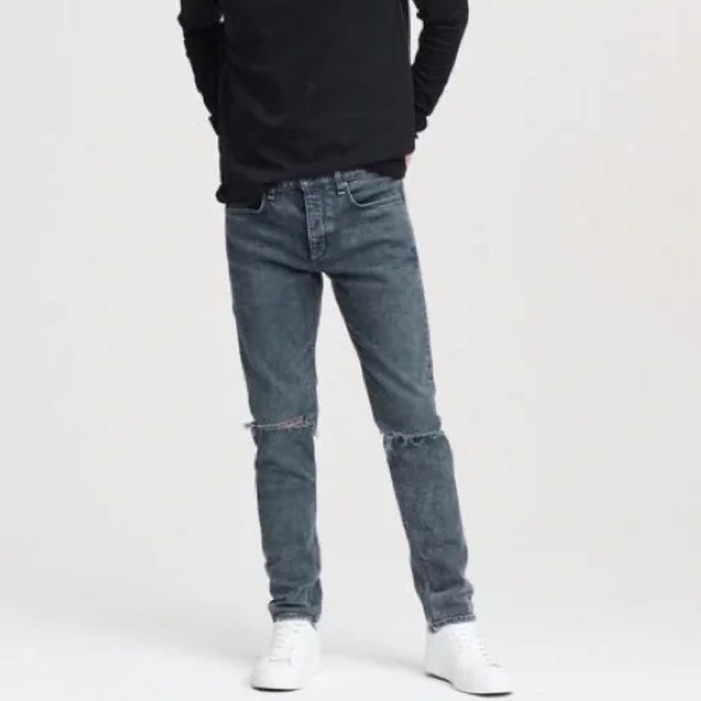 rag & bone Men's Distressed Skinny Jeans